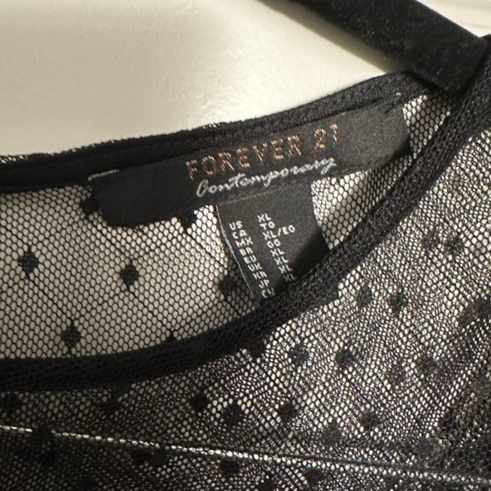 NWT Black lace dress L - - Picture 5 of 5